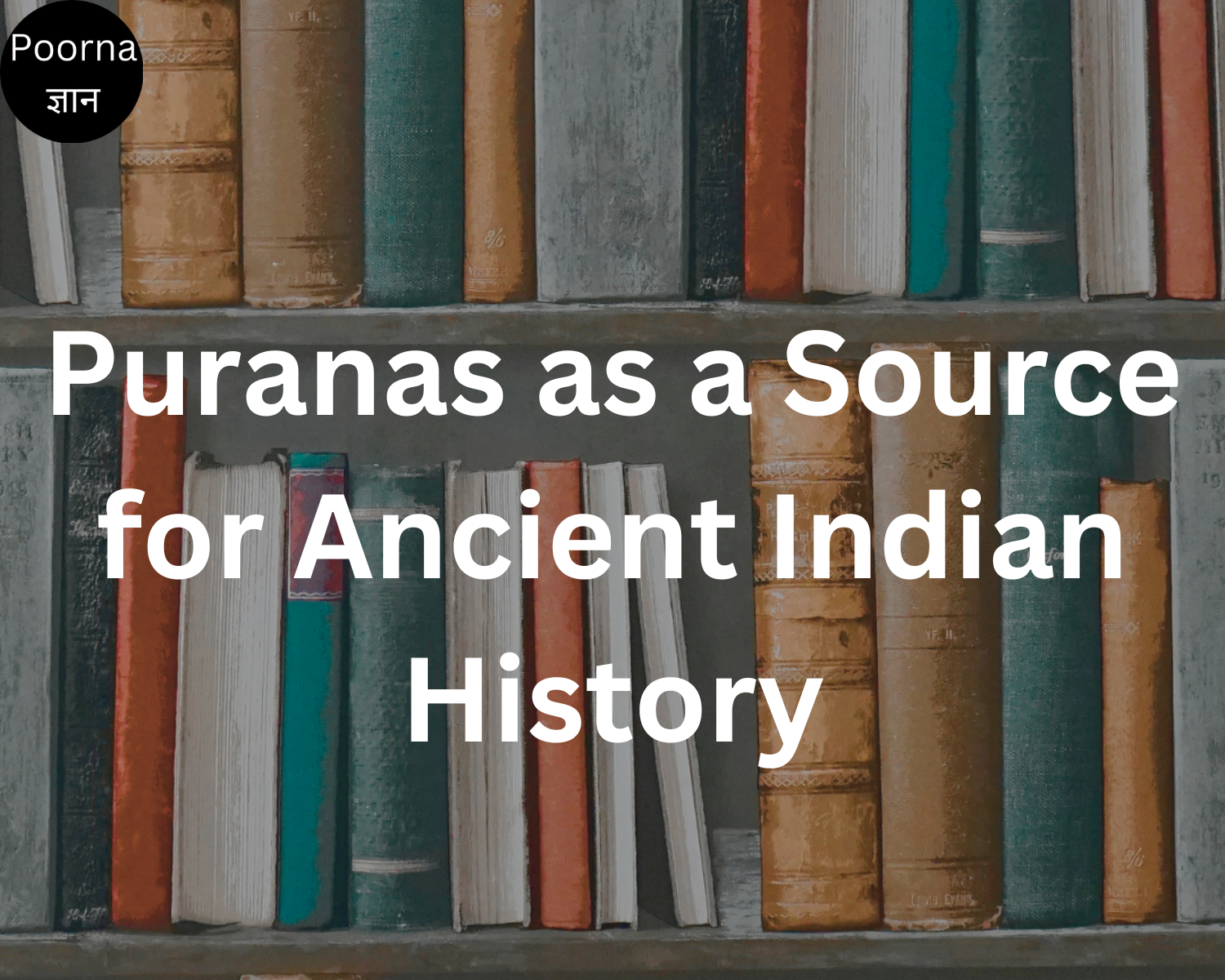 Puranas as a source