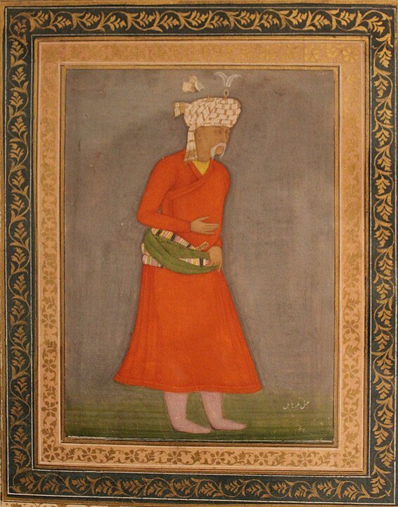 Painting of Akbar Mughal Period